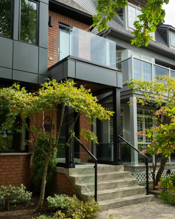 Standoff System Glass Railings in Toronto 35